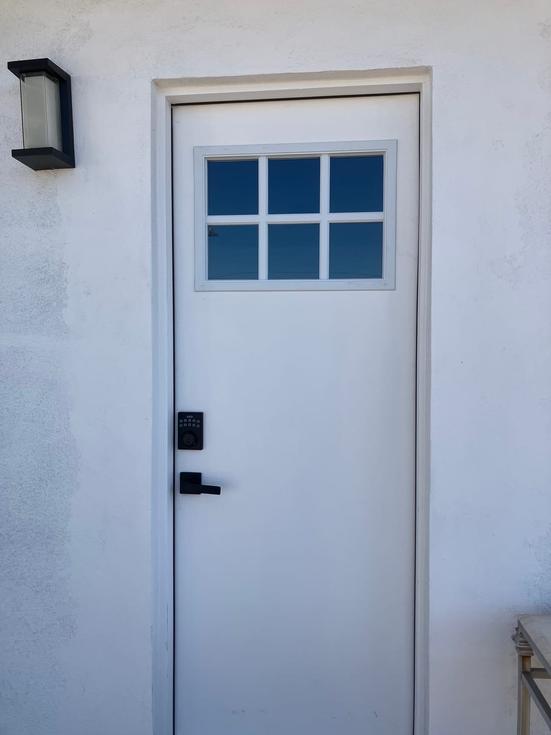 Customer photo review of Clear 6 Lite Glass and Frame Kit (Craftsman)