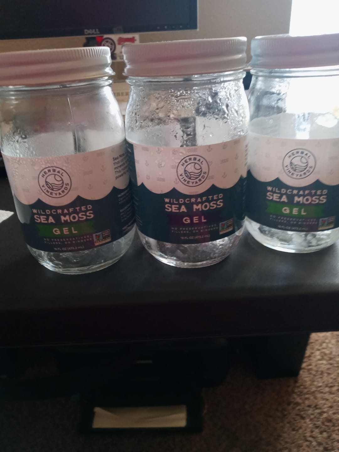 Customer photo review of 60 Day Sea Moss Gel Dynamic Duo