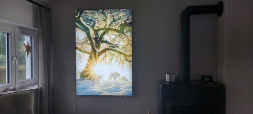 Customer photo review of Wechselmotiv | Verzauberte Winterlandschaft | Hochformat