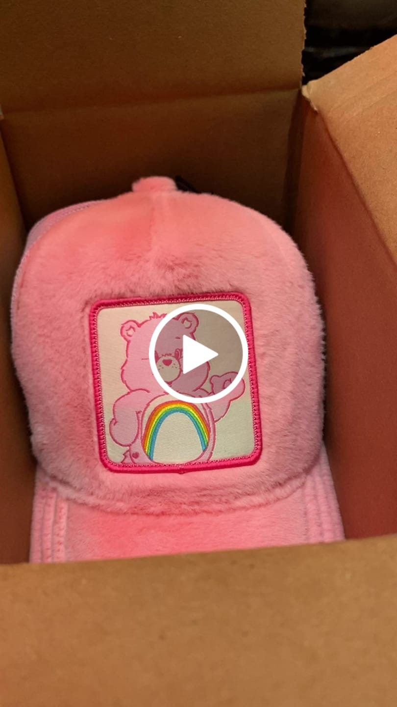 Customer video review of OVERLORD X Care Bears:  Cheer Bear Trucker Cap