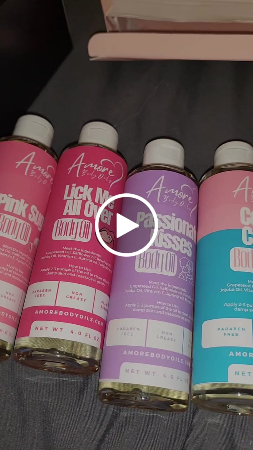 Customer video review of Cotton Candy - Body Oil