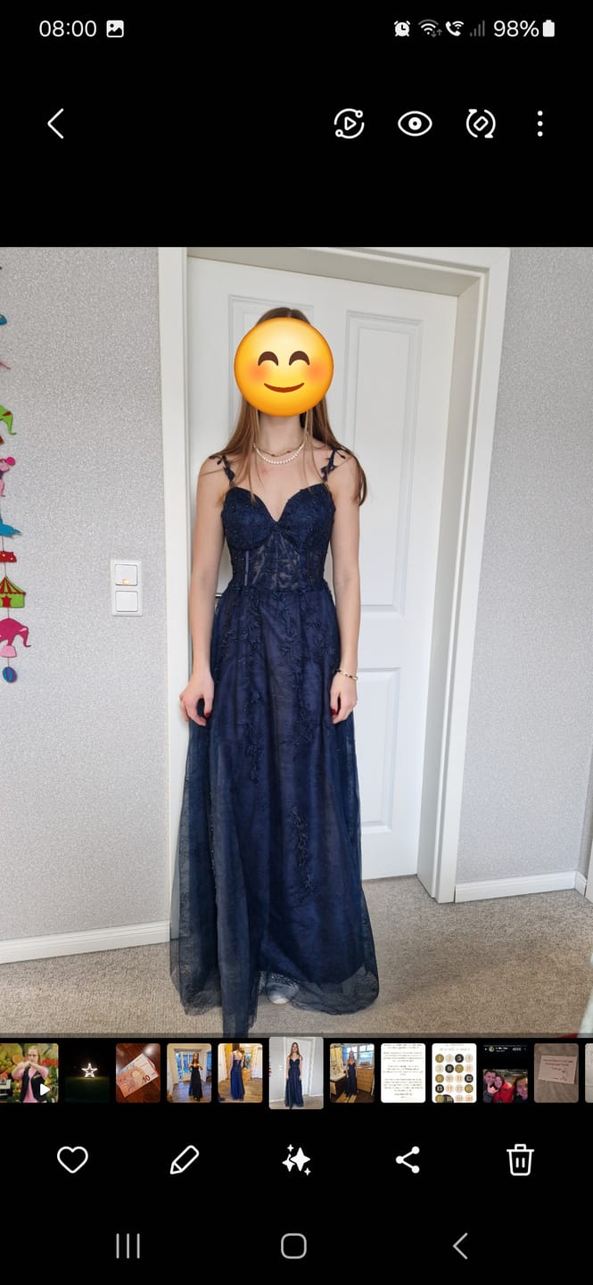Customer photo review of Stilvolles  A-Linien Ballkleid - Sophie
