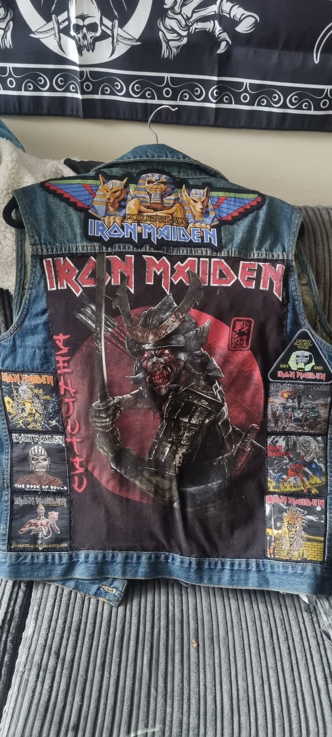 Customer photo review of Iron Maiden - Powerslave - Oversized Patch