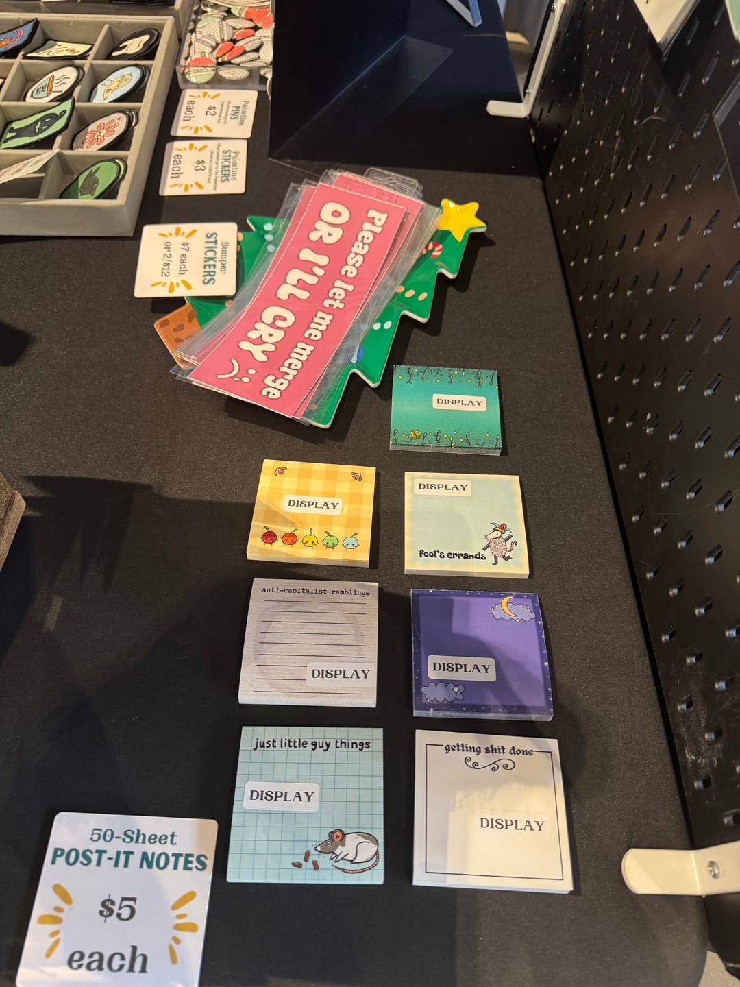 Customer photo review of Bumper Stickers