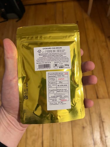 Customer photo review of Gyokuro Saemidori Cha Meijin