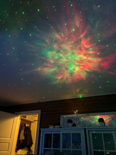 Customer photo review of Galaxylampa astronaut - Nattlampa