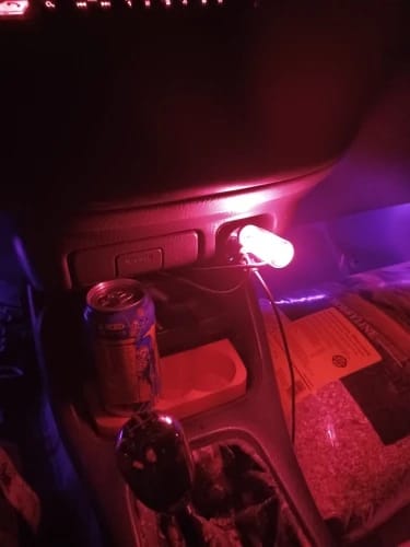 Customer photo review of 90's Style Interior Lamp USB Touch Control