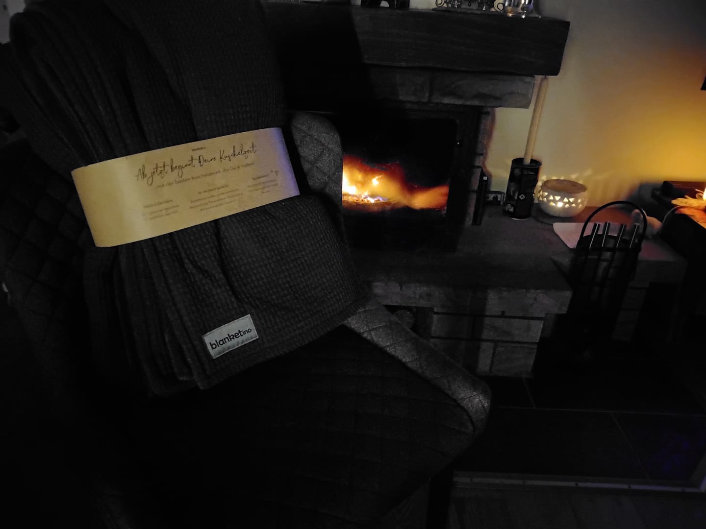 Customer photo review of Kuscheldecke • Vollkommen •  210 x 145 cm • "Classic" • Vulkangrau