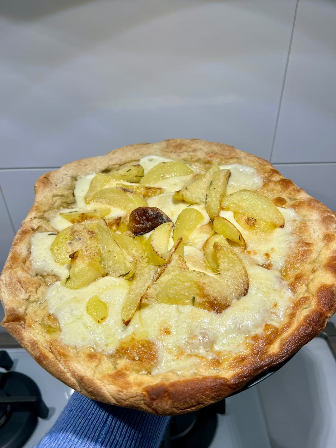 Customer photo review of Base pizza low-carb 200g