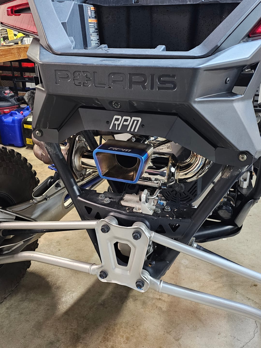 Customer photo review of RPM Polaris RZR Pro R RPM 3" Sport Muffler W/ 3" Tip