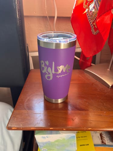 Customer photo review of (6 Pieces) Custom Laser Engraved - 20oz Tumblers
