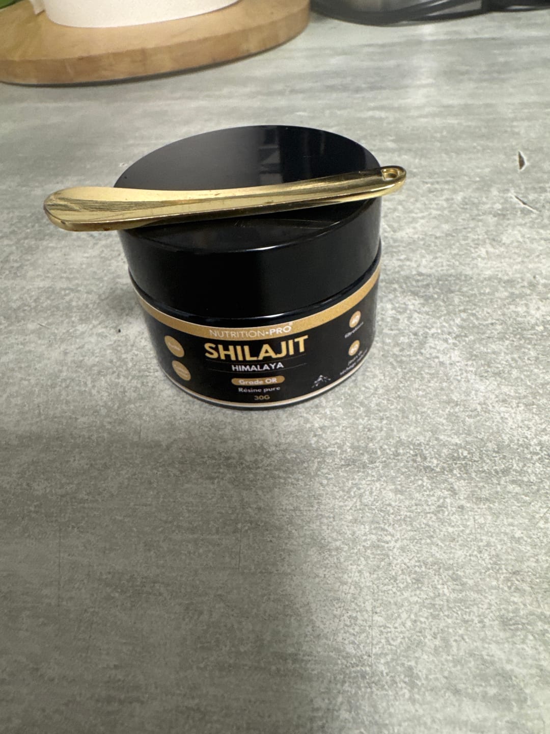 Customer photo review of SHILAJIT (RÉSINE PURE)