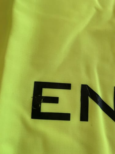 Customer photo review of Hi Vis Short Sleeve Rashie Raglan