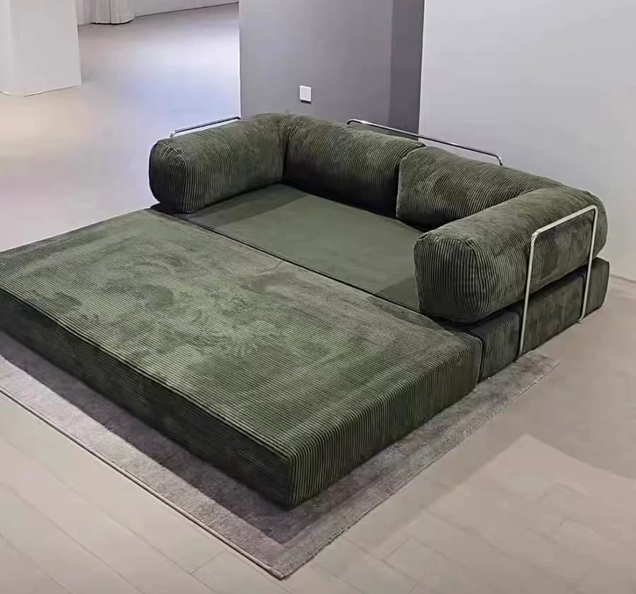 Customer photo review of Nova Sofa Bed-Forest Green