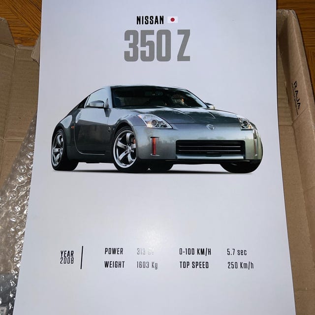 Customer photo review of Choisis ta voiture Poster