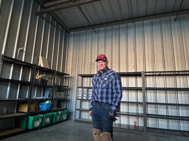 Customer photo review of REIBII 60"W x 72"H Industrial Garage Shelving, 3000LBS Heavy Duty Storage Shelves, Adjustable Metal Shelving for Basement Warehouse
