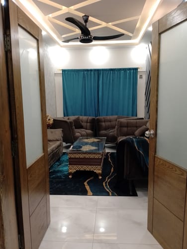 Customer photo review of Teal-Velvet Window Curtains (Ultra Soft)