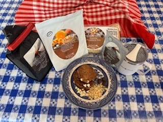 Customer photo review of Dark Chocolate Covered Coffee Beans