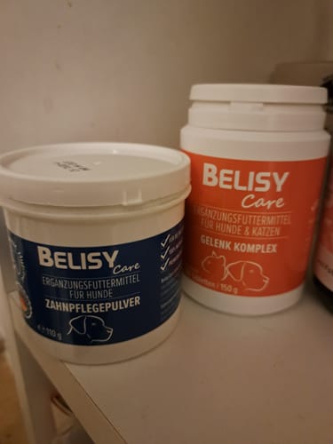 Kundenbewertung mit Foto zu BELISY > Gelenk Komplex < Gelenktabletten für Hunde & Katzen - 100 Tabletten