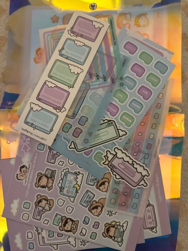 Customer photo review of Sticker Subscription