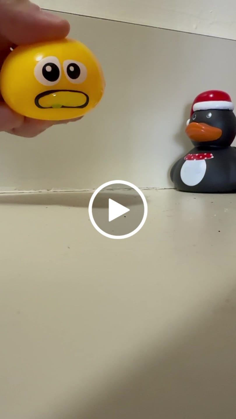 Customer video review of Puking Ball®