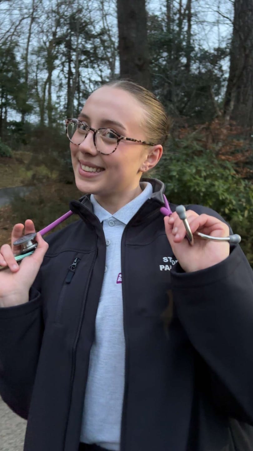 Customer photo review of Littmann Classic III Monitoring Stethoscope: Lavender 5832