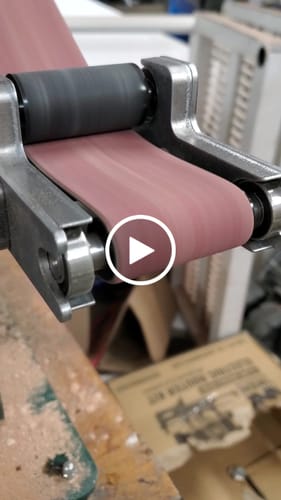 Customer video review of 2 X 42 Inch Knife Makers Sanding Belts Assortment