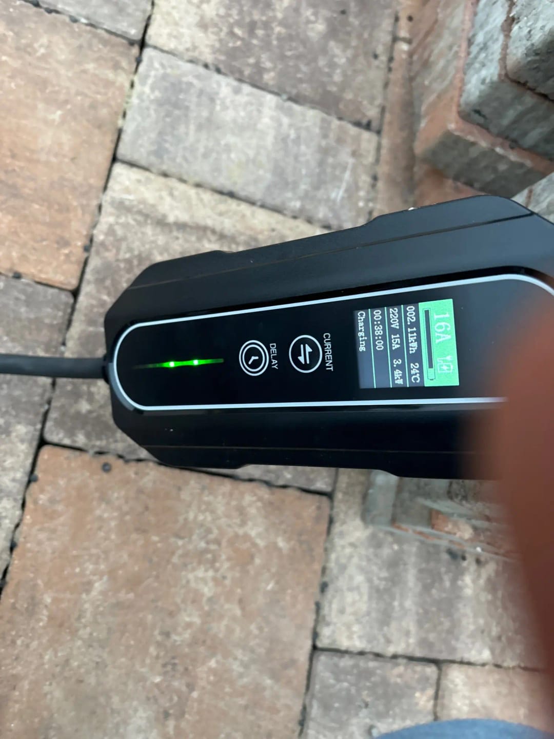 Customer photo review of Charging cable 480 V - Type 2