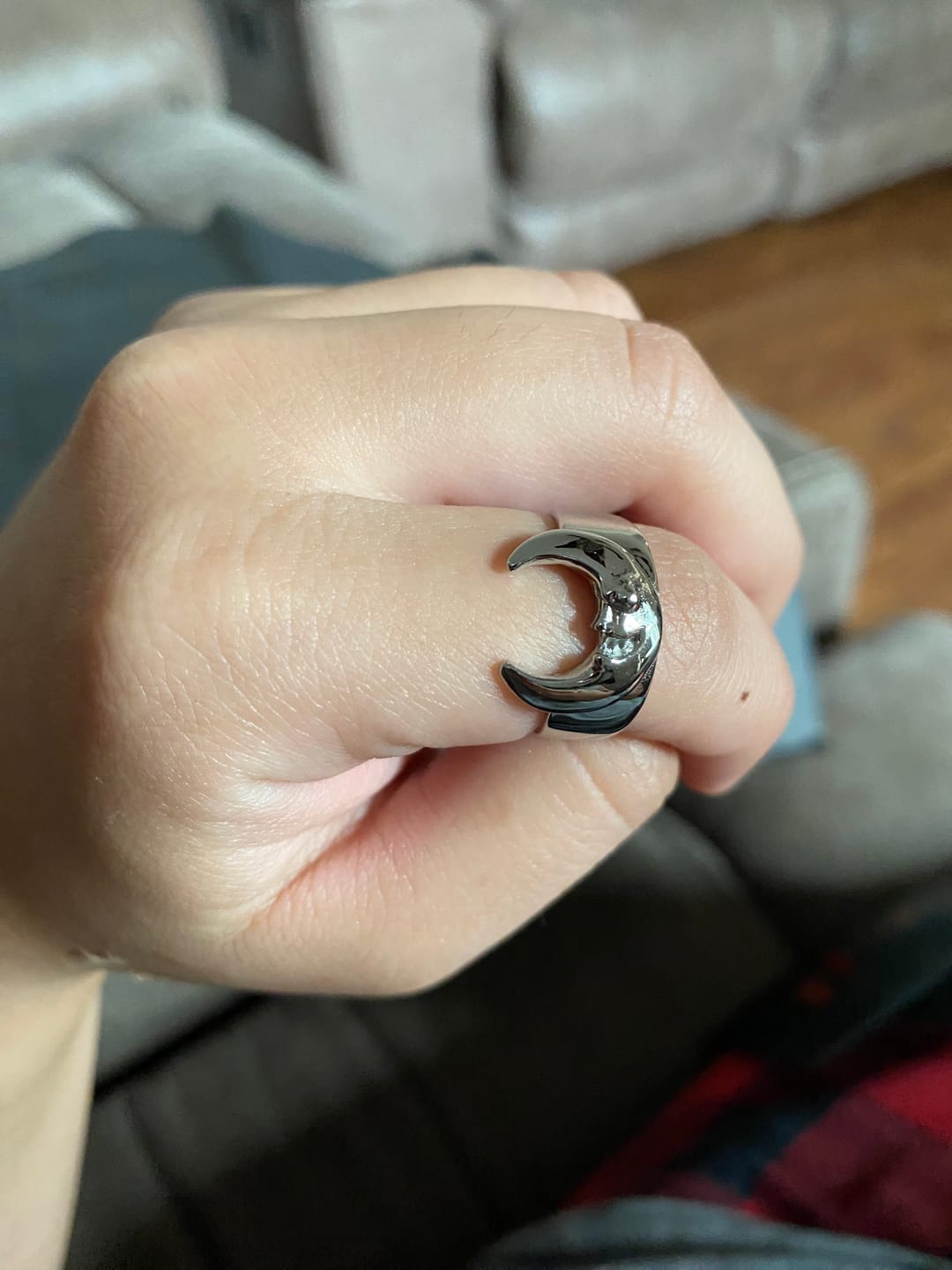 Customer photo review of LUNA THE LUNATIC LUNAR RING