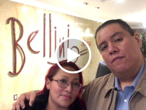 Customer video review of Cena Romántica