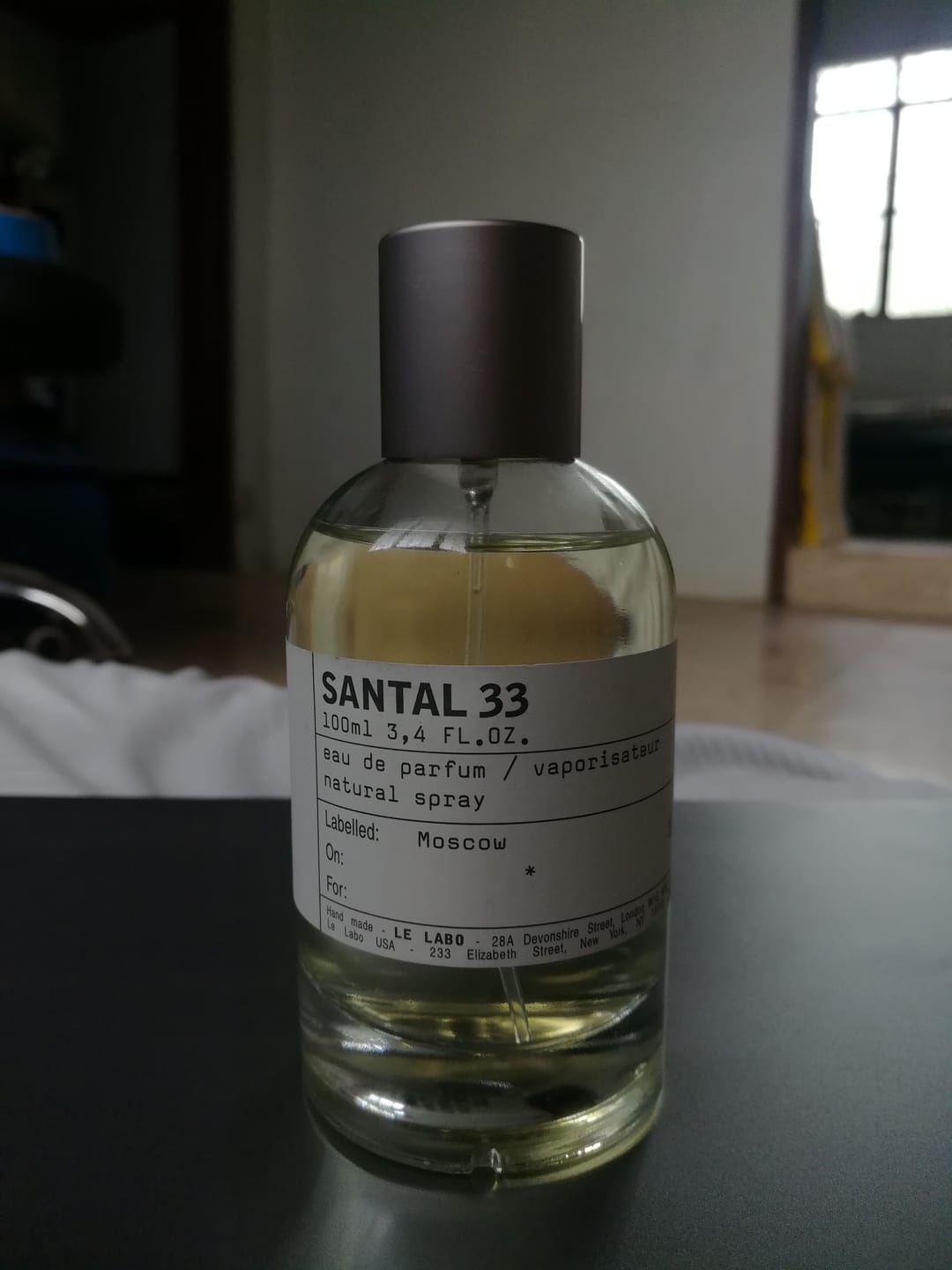 Customer photo review of Le Labo Fragrance
