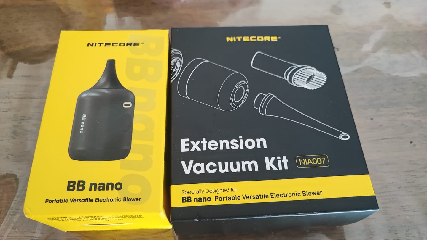 Customer photo review of BB Nano - Electronic Blower / Vacuum (40km/h)