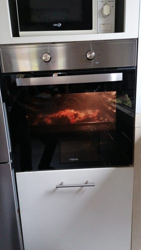 Customer photo review of Horno Teka HCB6415 Inox
