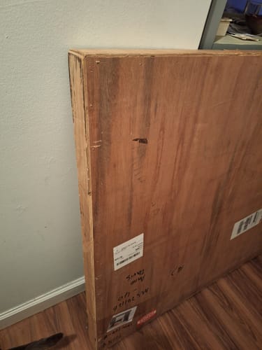 Customer photo review of Vertical Abstract Painting #ABAV60