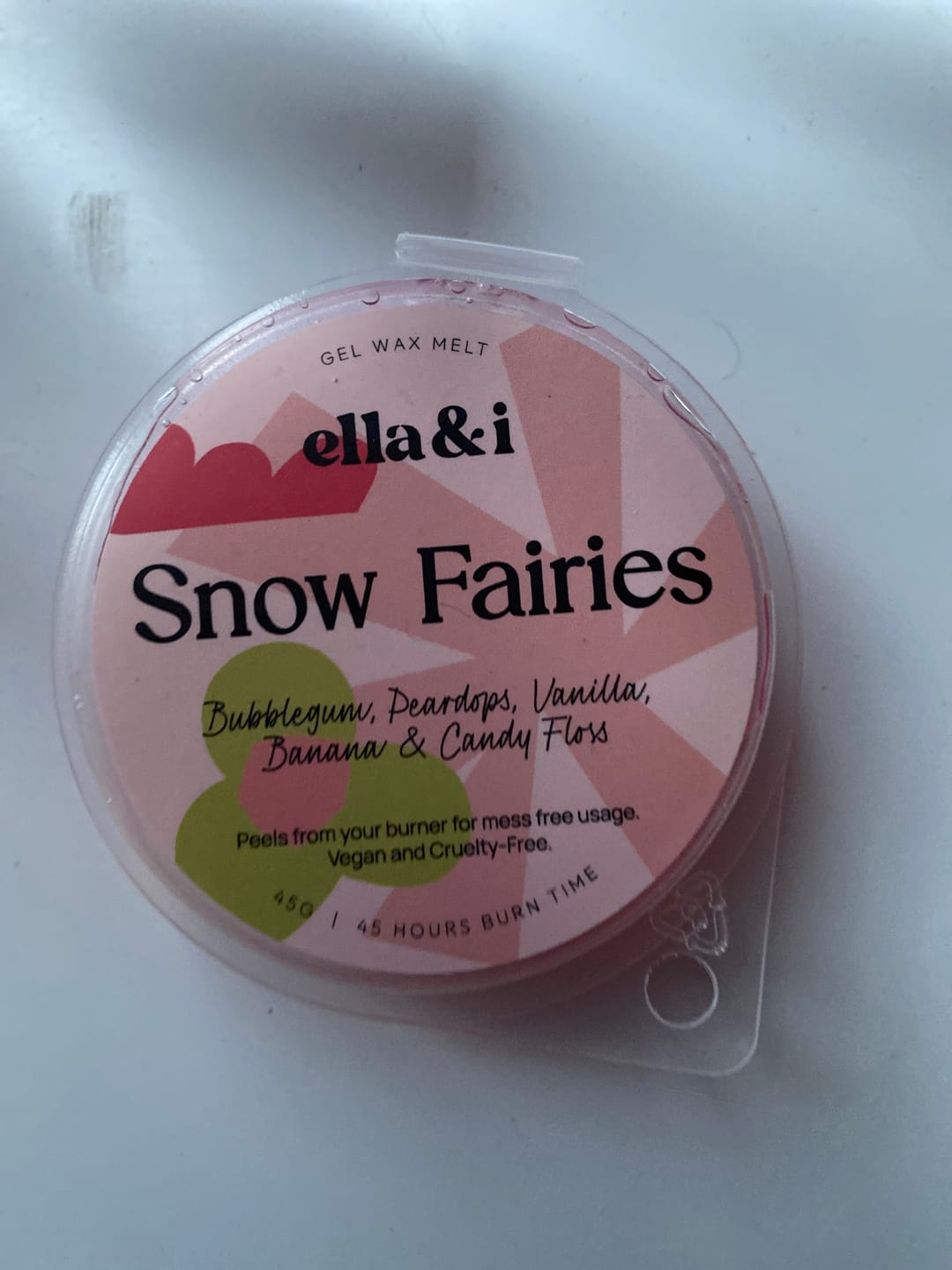 Customer photo review of Snow Fairies Gel Melt