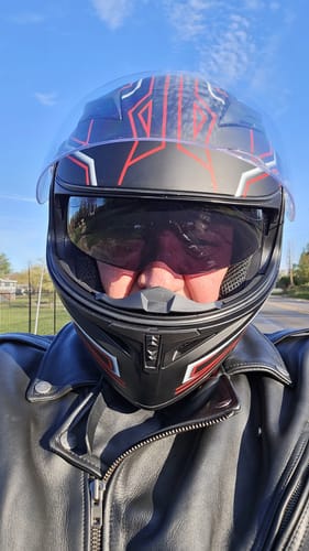 Customer photo review of Motorcycle Wrist Support - Ride Without Wrist Pain