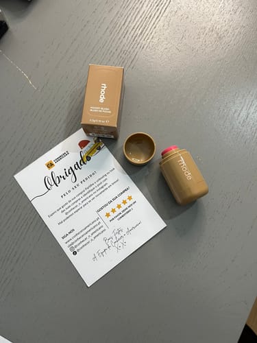 Customer photo review of pocket blush - juice box -  hot pink