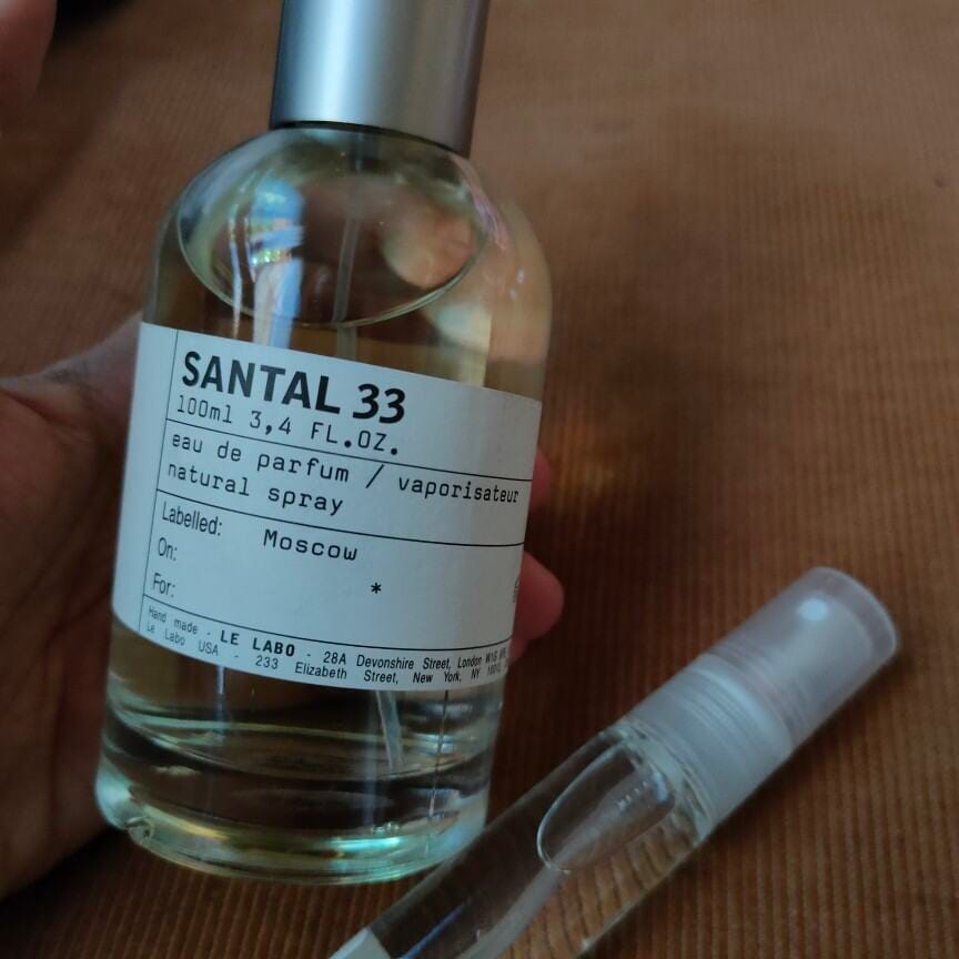 Customer photo review of Le Labo Fragrance