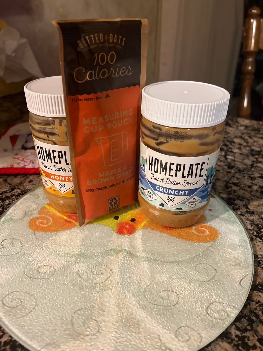 Customer photo review of Crunchy Peanut Butter (3 pack)