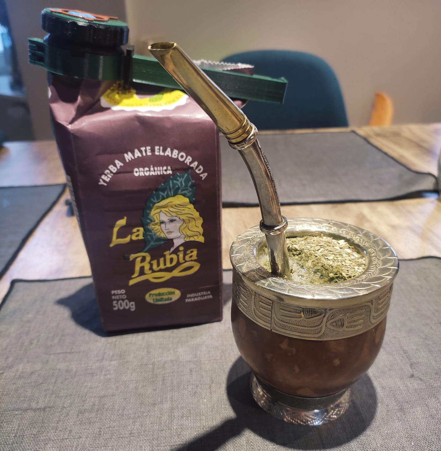 Customer photo review of La Rubia Organica - Yerba Маtе Bio 0.5kg - 1kg