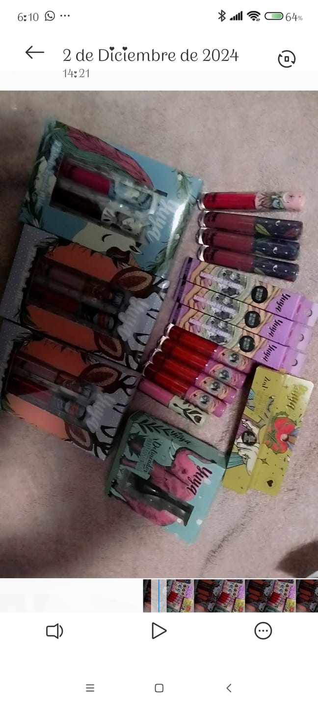 Customer photo review of Yuya Labial Liquido Mate "Feliz, Feliz"