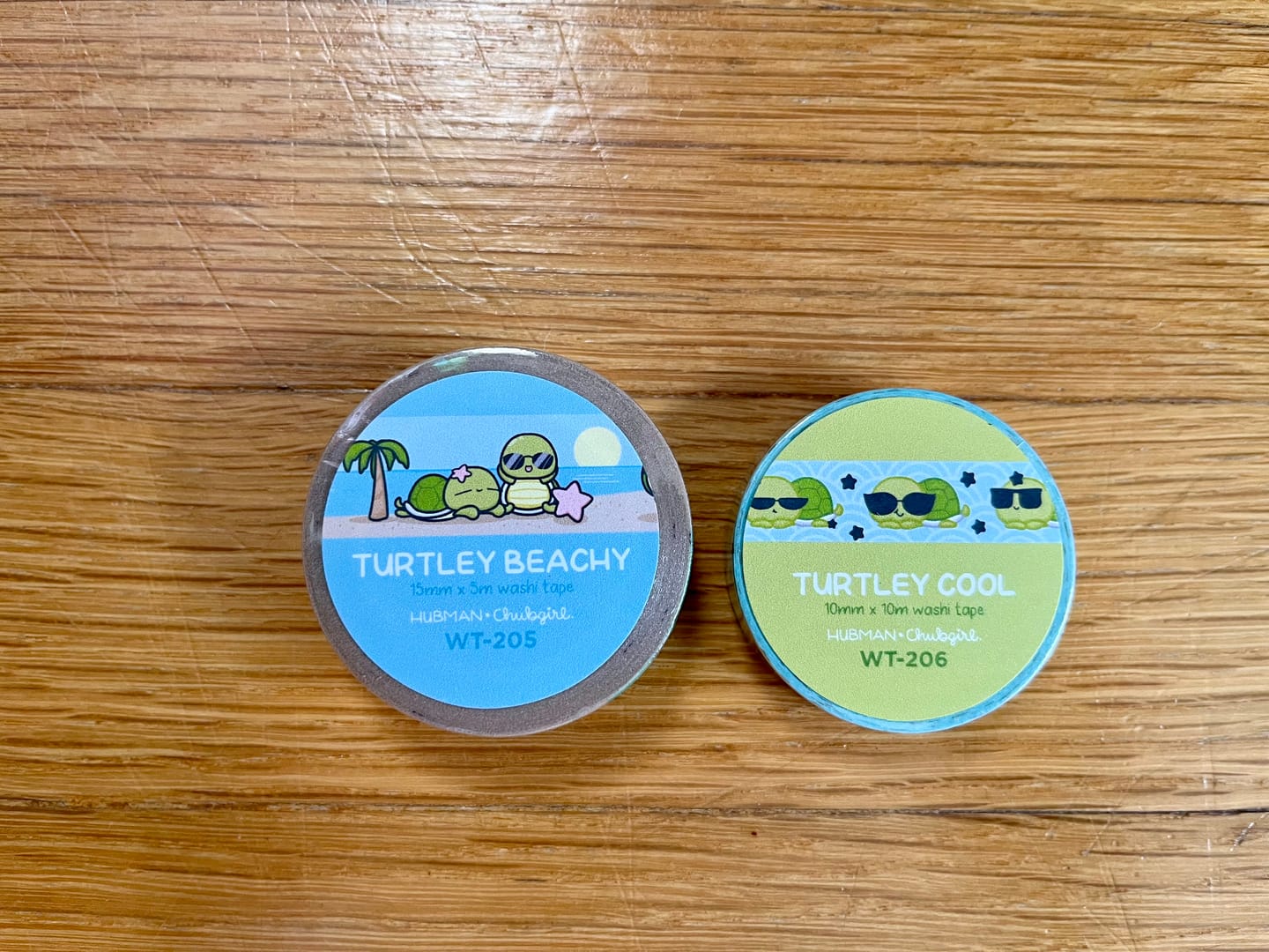 Customer photo review of Turtley Awesome Washi Tape (Set of 2)