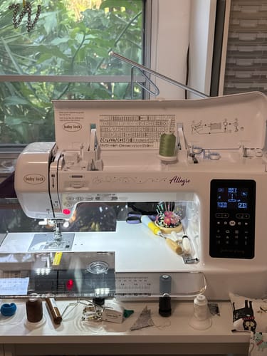 Customer photo review of Babylock Allegro Sewing & Quilting Machine