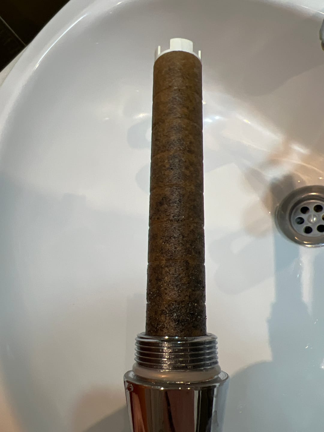 Customer photo review of Filtro de ducha de Vitacare Solutions