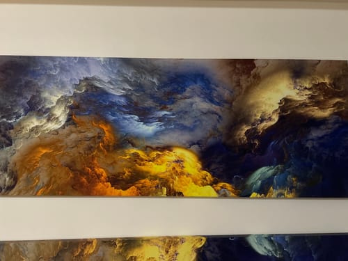 Customer photo review of 'Faith' Framed Canvas