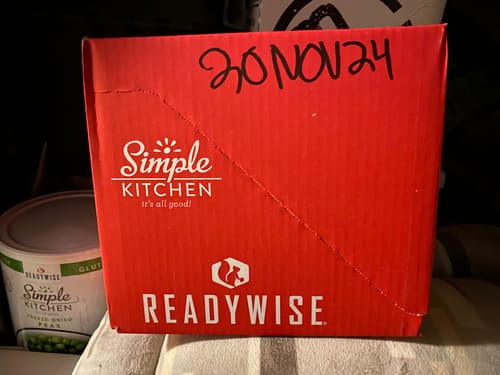 Customer photo review of ReadyWise Simple Kitchen Cosmic Berries 6-Pack