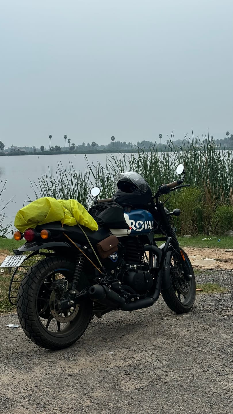 Customer photo review of sidekick moto pouch