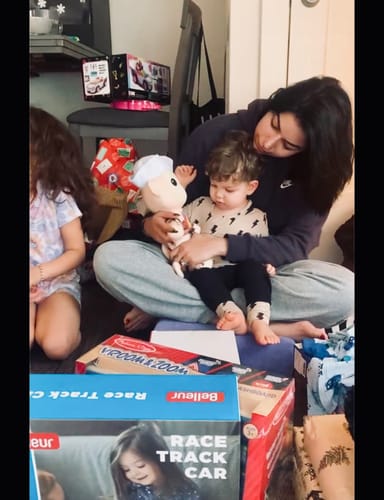 Customer photo review of Buddy the Monkey