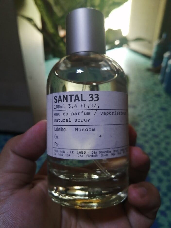 Customer photo review of Le Labo Fragrance