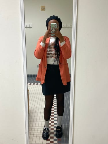 Customer photo review of TOAST - FLEECE-LINED TIGHTS - SHEER ILLUSION